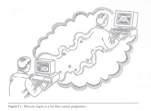 astral projection illustration